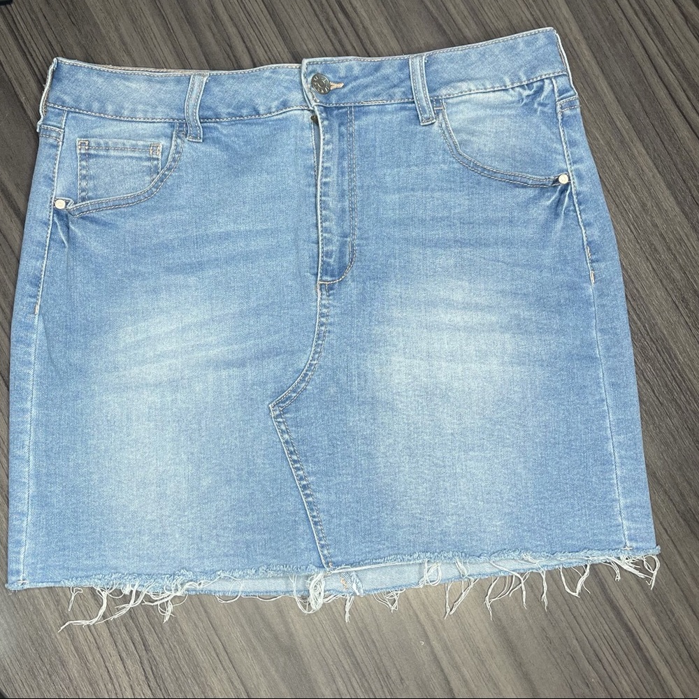 Jean Short skirt